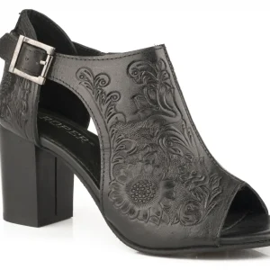 Roper Ladies Mika Open Toe Mules with Closed Back