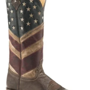 Roper Ladies Old Glory Square Toe Boots