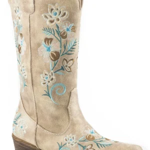 Roper Ladies Riley Floral 13" Shaft Boots
