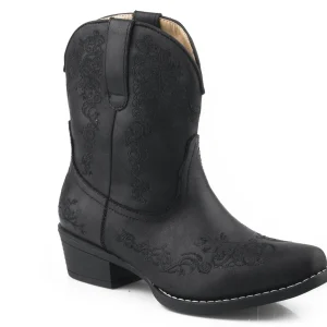 Roper Ladies Riley Scroll Embroidery Shorty Boots