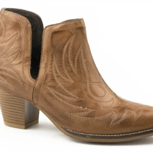 Roper Ladies Rowdy Leather Ankle Boots