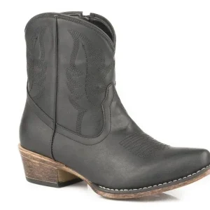 Roper Ladies Shay Smooth Snip Booties