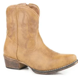 Roper Ladies Shay Smooth Snip Booties