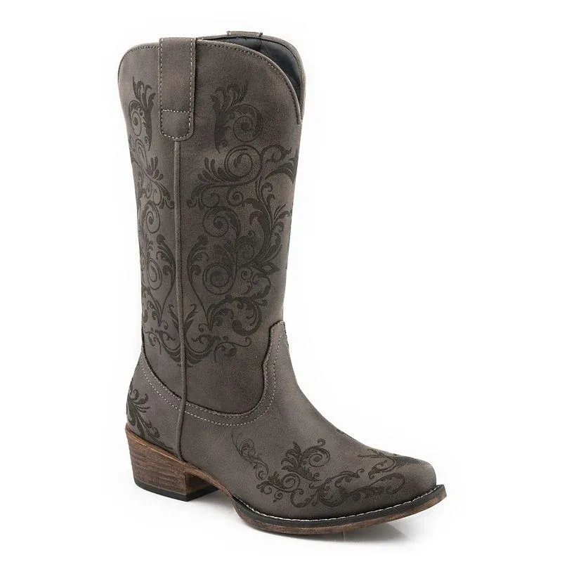 Roper Ladies Tall Stuff Snip Toe Boots - Image 2