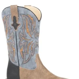 Roper Little Kids Dalton Square Toe Boots