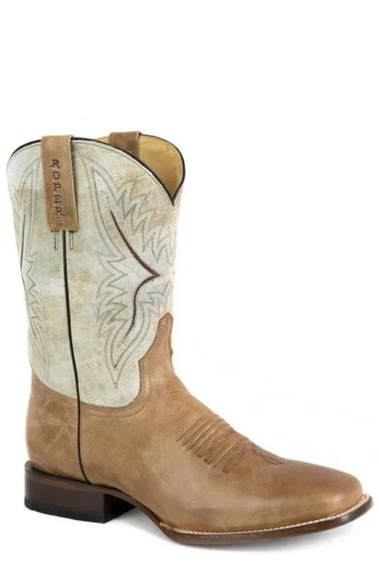 Roper Men Cowboy 11in SqToe Boot - Image 2