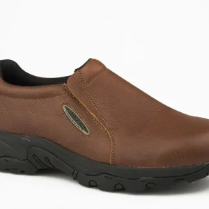 Roper Mens Airlight Leather Slip-On
