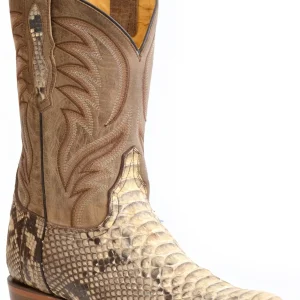Roper Mens Backcut Python Vamp 11" Shaft Western Boots