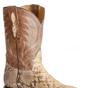 Roper Mens Backcut Python Western Boots