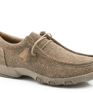 Roper Mens Canvas 2 Eye Chukka Shoes