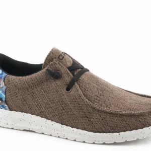 Roper Mens Fabric Two-Eye Chukka Shoes