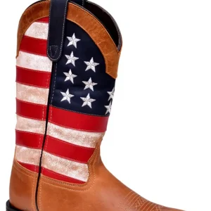 Roper Mens Flag Design Western Boots