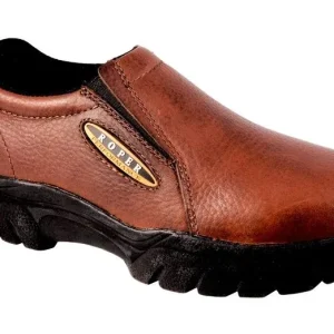 Roper Mens Leather Slip On Shoe