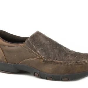 Roper Mens Owen Ostrich Shoes