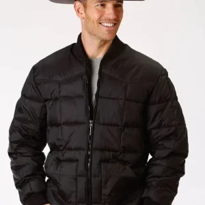 Roper Mens Rangegear Down Jacket LG Black