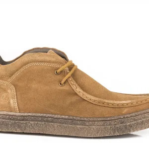 Roper Mens Tan Suede Leather Chukka Boots