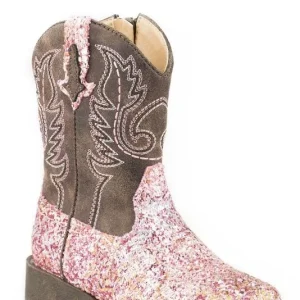 Roper Toddler Glitter Aztec Boots