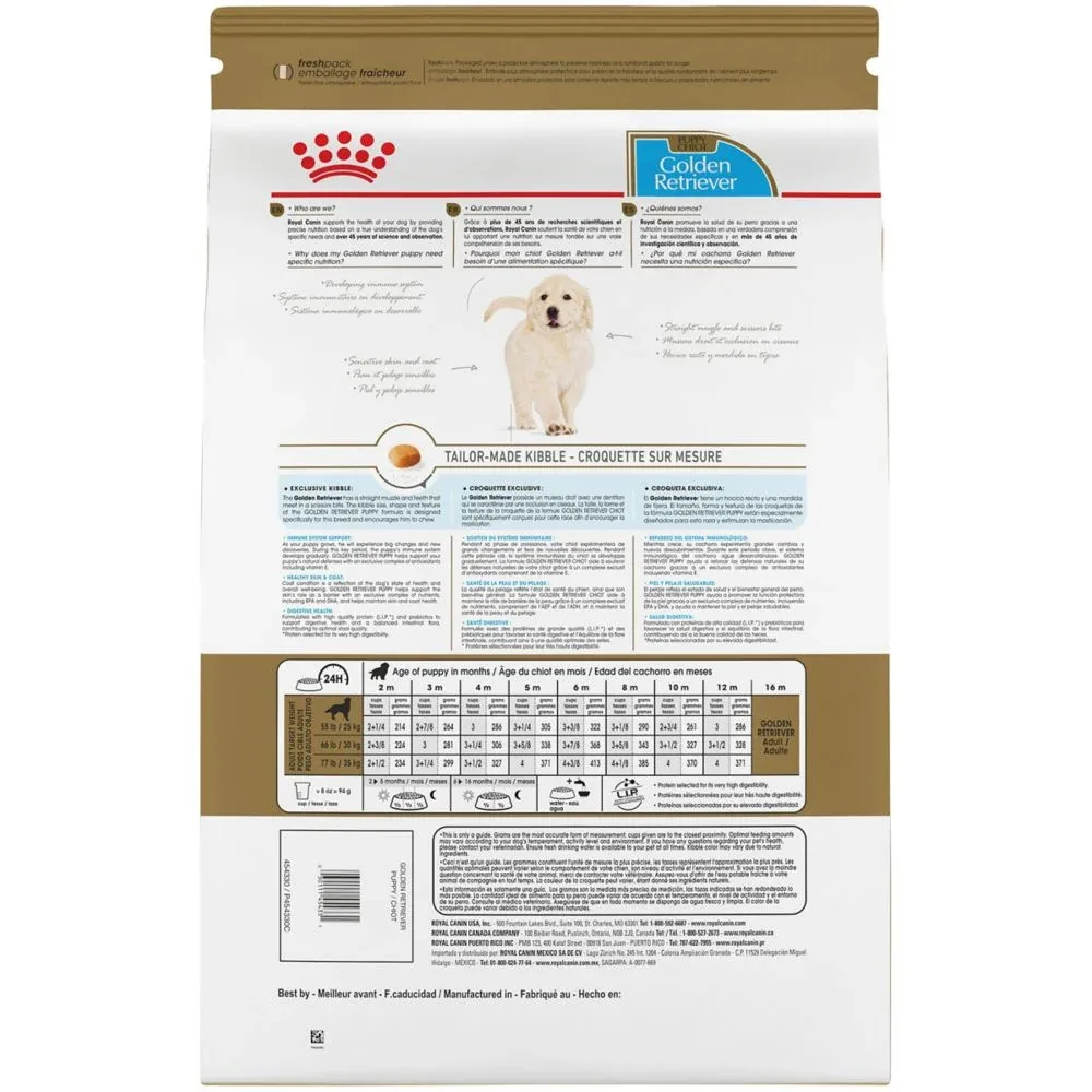 Royal Canin Breed Health Nutrition Golden Retriever Puppy Dry Dog Food - Image 2