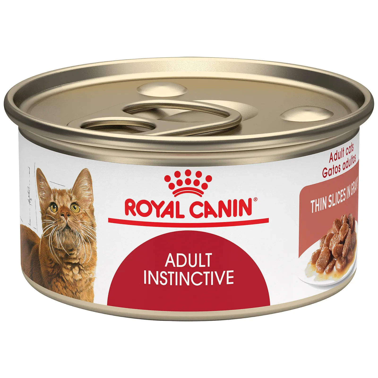 Royal Canin® Feline Health Nutrition™ Adult Instinctive Thin Slices In Gravy Canned Cat Food, 3 oz