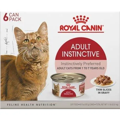 Royal Canin Feline Health Nutrition Adult Instinctive Thin Slices in Gravy Canned Cat Food - Image 2