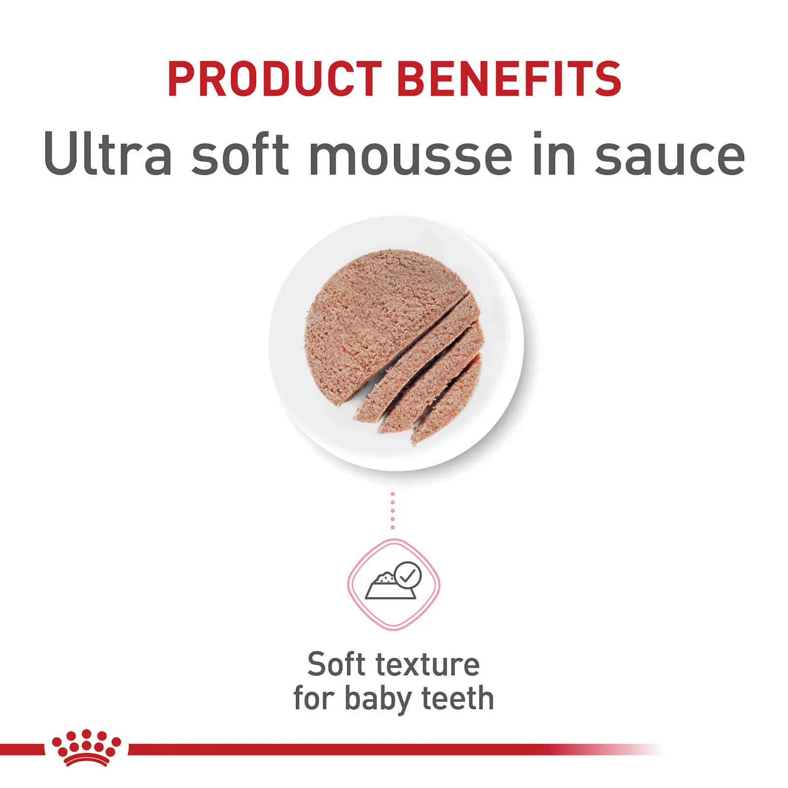 Royal Canin® Feline Health Nutrition™ Mother & Babycat Ultra Soft Mousse in Sauce Canned Cat Food, 3 oz, 12-Pack - Image 2
