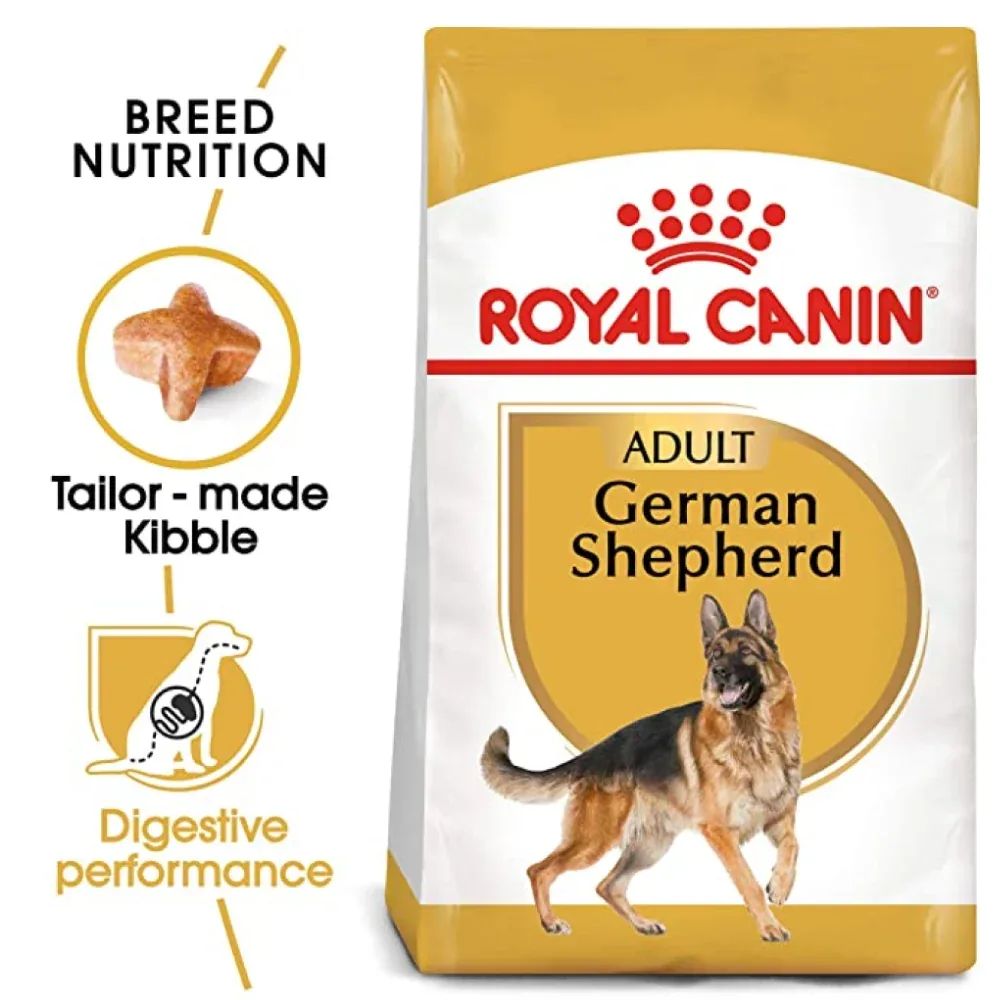 Royal Canin German Shepherd 5+Dry Food and Maxi Adult Dog Wet Food Combo - Image 2