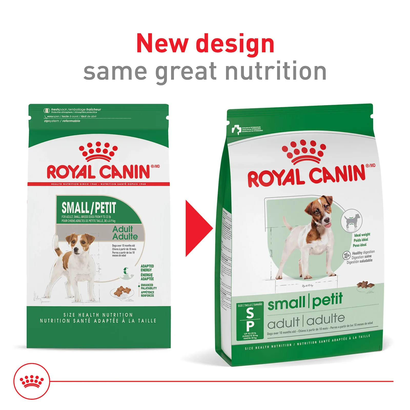 Royal Canin Size Health Nutrition Small Adult Dry Dog Food, 4 lb - Image 2