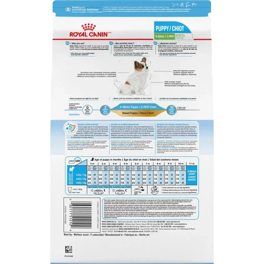 Royal Canin X-Small Puppy Dry Dog Food - Image 2