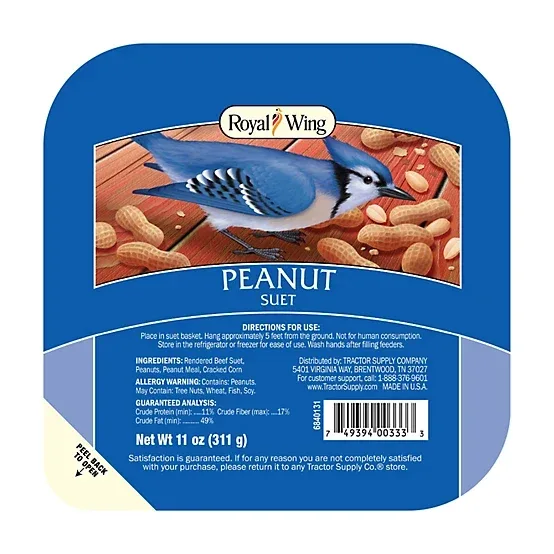 Royal Wing Peanut Suet Cakes