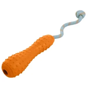 Ruffwear Gourdo Campfire Orange Rubber Throw Dog Toy
