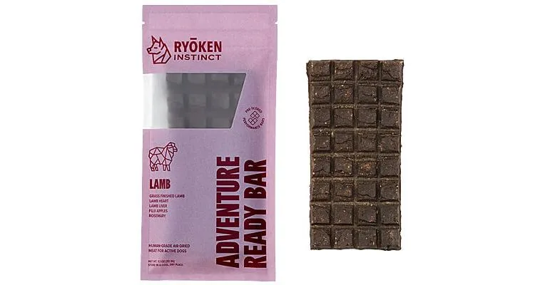 Ryoken Adventure Ready Lamb Treat Bars