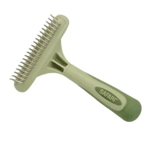 Safari Dog Double Row Undercoat Rake for Dogs