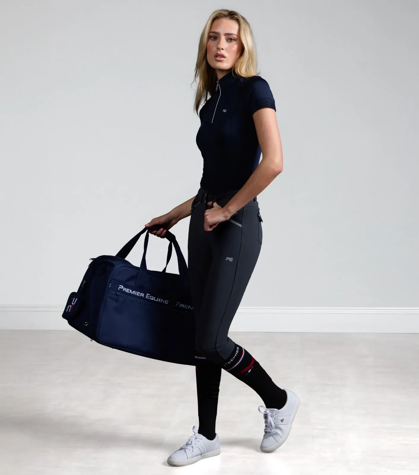 SALE - Coco Novo Womens Full Seat Riding Breeches Anthracite - Image 2