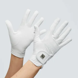 SALE Metaro Ladies Competition Riding Gloves White