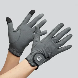 SALE Metaro Ladies Riding Gloves Grey