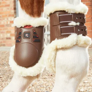 Sale Techno Wool Fetlock Boots Brown