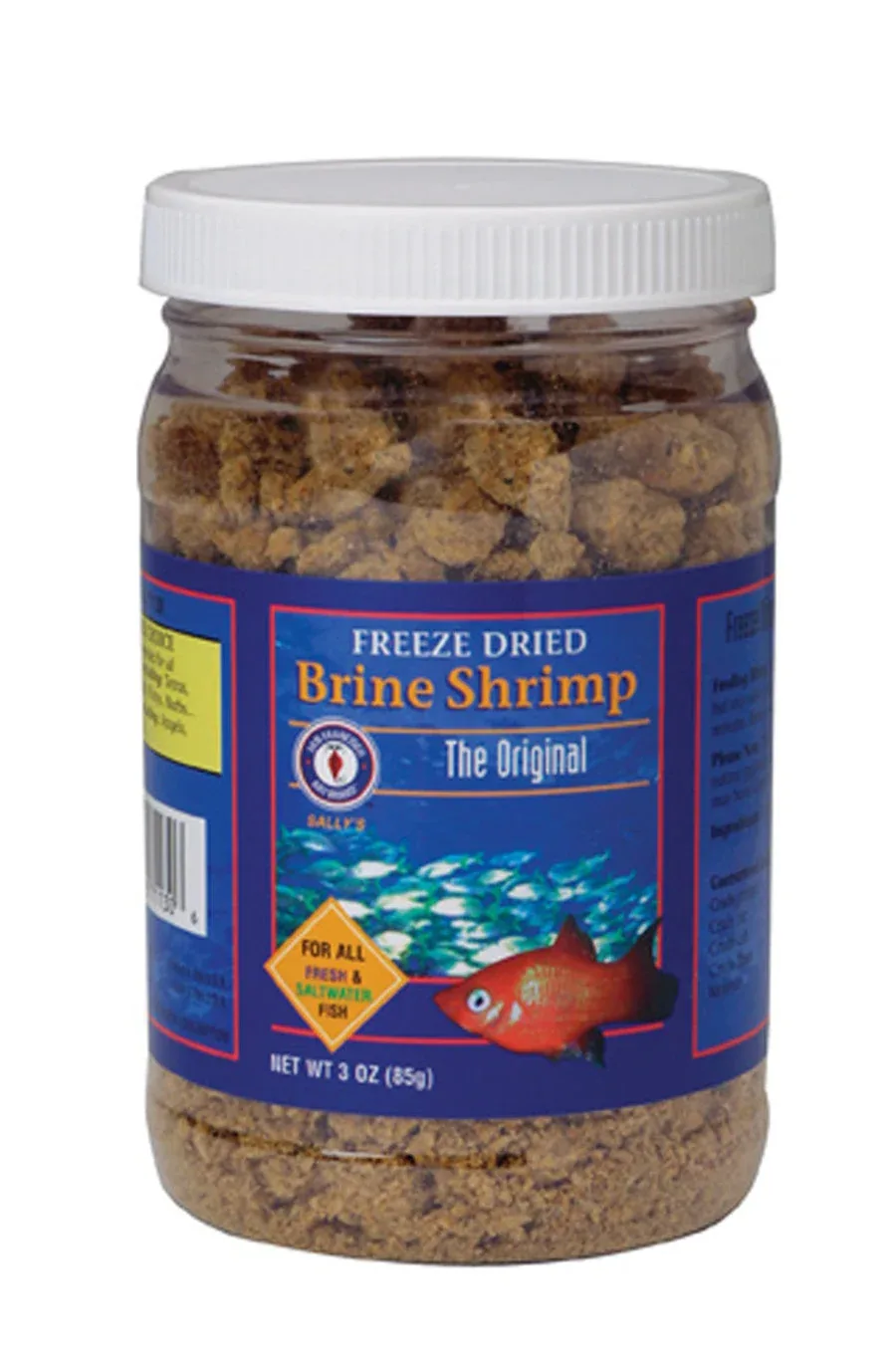 San Francisco Bay Brand Brine Shrimp Freeze-Dried Fish Food, 3 oz