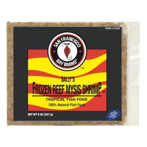 San Francisco Bay Brand Sally's Frozen Reef Mysis Shrimp 8 oz SD-5