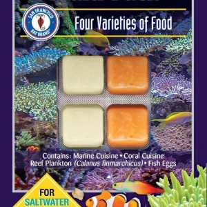San Francisco Reef Multi-Pack Frozen Fish Food 3.5 oz SD-5