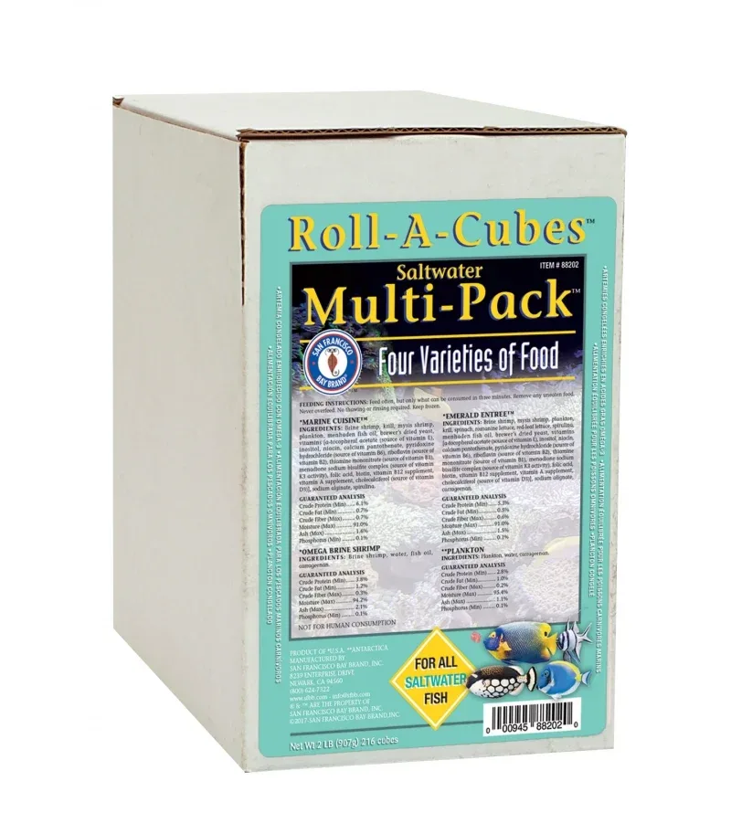 San Francisco Saltwater Multipack Frozen Fish Food 2 lb SD-5