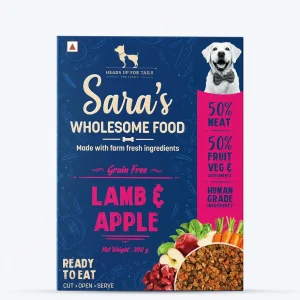 Sara's Wholesome Grain Free Lamb & Apple Dog Wet Food