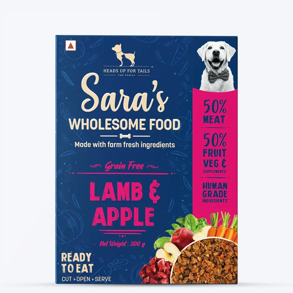 Sara's Wholesome Grain Free Lamb & Apple Dog Wet Food