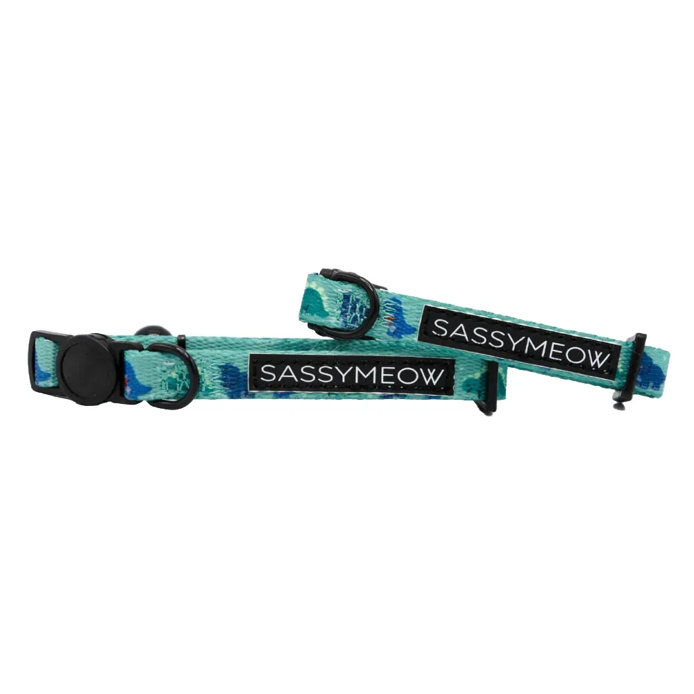 Sassy Meow Breakaway Cat Collar, Dino Darling