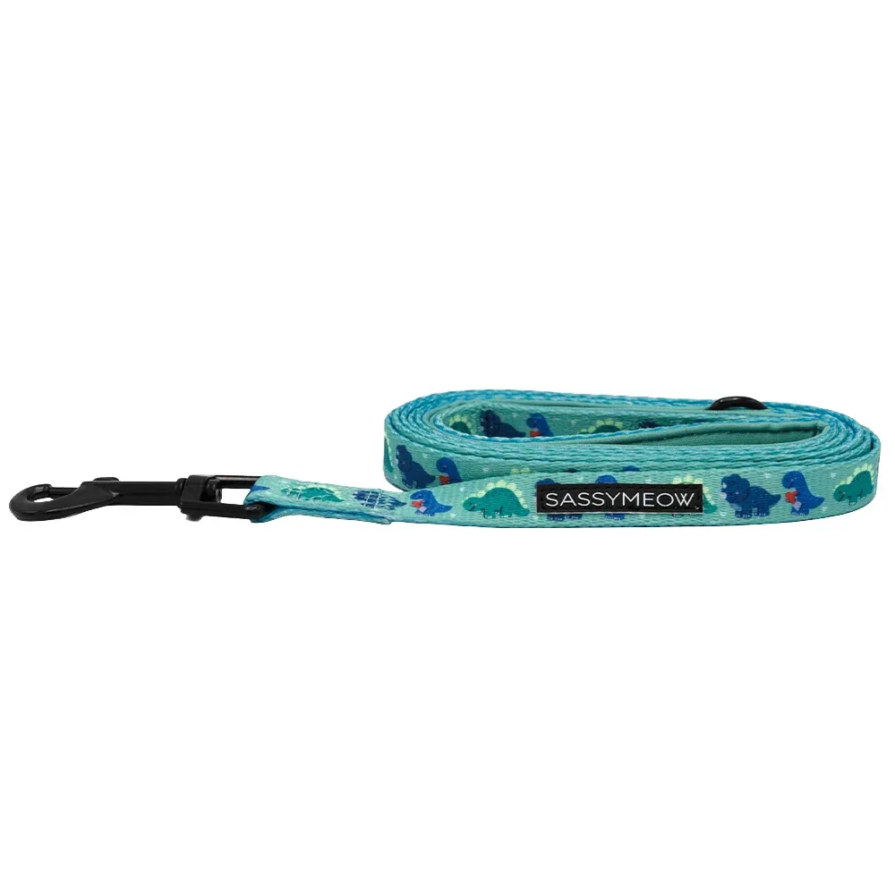 Sassy Meow Cat Leash, Dino Darling - Image 2