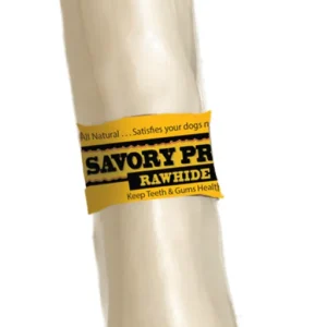 Savory Prime 11-12" Supreme Knotted Bone White for Dogs