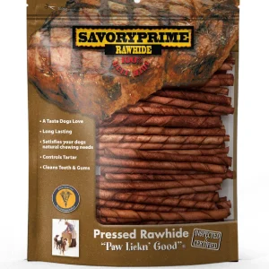 Savory Prime 5" Twist Sticks Beef for Dogs - 100 pk
