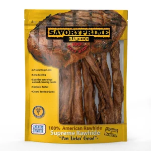 Savory Prime AMERICAN Mini Beef Retriever Rolls for Dogs - 7 pk