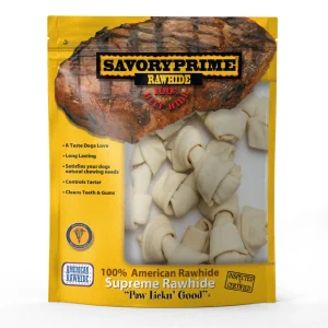 Savory Prime AMERICAN Mini Bones for Dogs - 10 pk