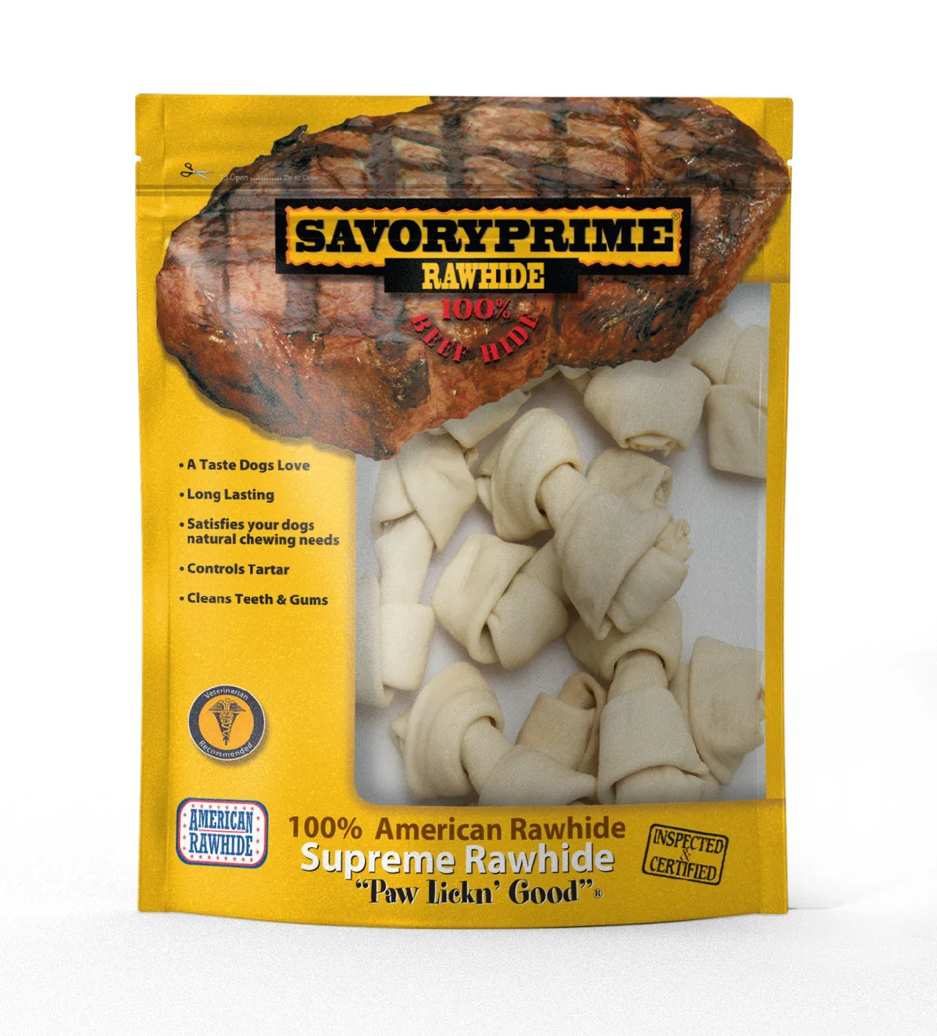 Savory Prime AMERICAN Mini Bones for Dogs - 10 pk