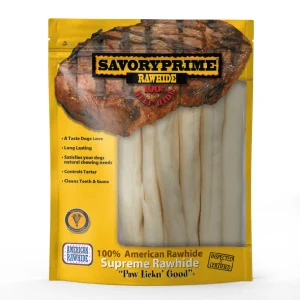 Savory Prime AMERICAN Mini Retriever Rolls White for Dogs - 7 pk